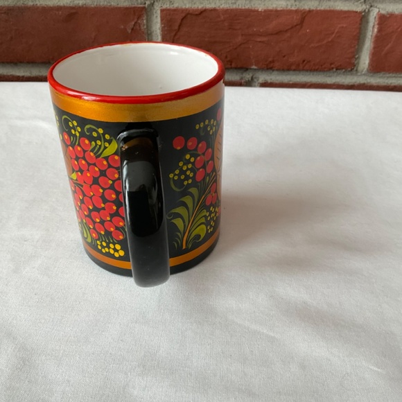 Folklore Hand Painted Folk Art Coffee Mug NWOT - Picture 6 of 11
